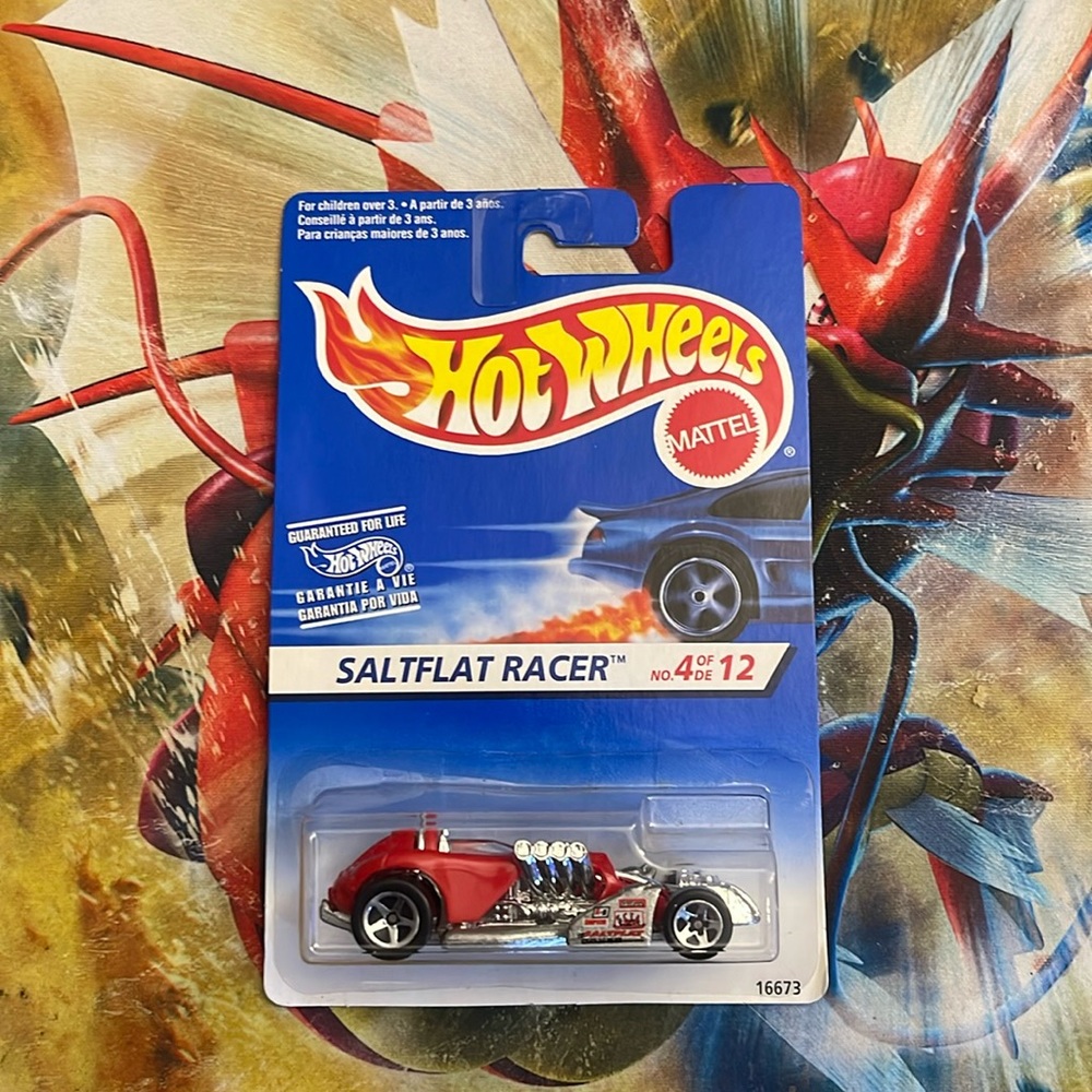 1996 HotWheels Saltflat Racer 16673 New In Box!